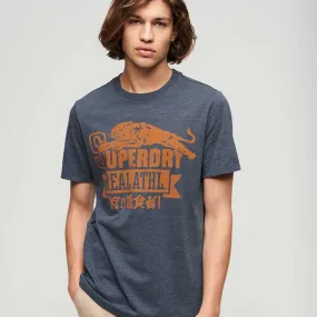 Camiseta Para Hombre Athletic College Graphic Superdry