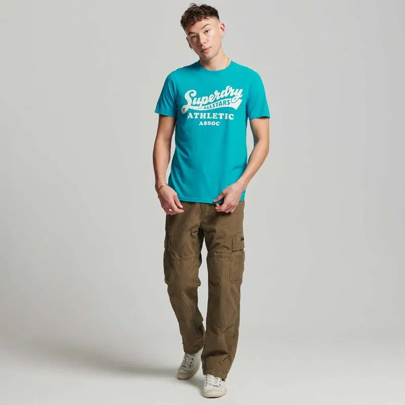 Camiseta Para Hombre Vintage Home Run Superdry