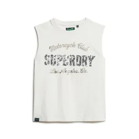 Camiseta Para Mujer Embellish Archive Fitted Tank Superdry