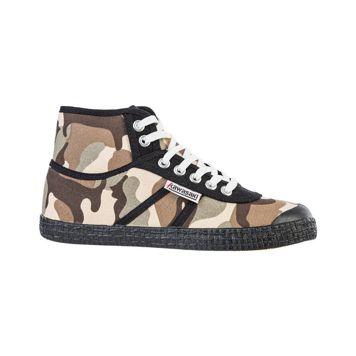 Camo Canvas Boot K202418 8885 Various Brown