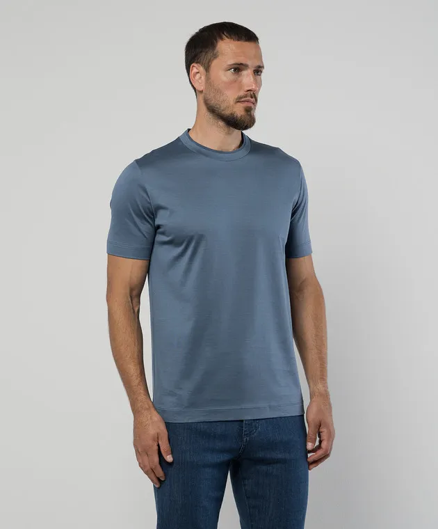 Canali Blue T-shirt