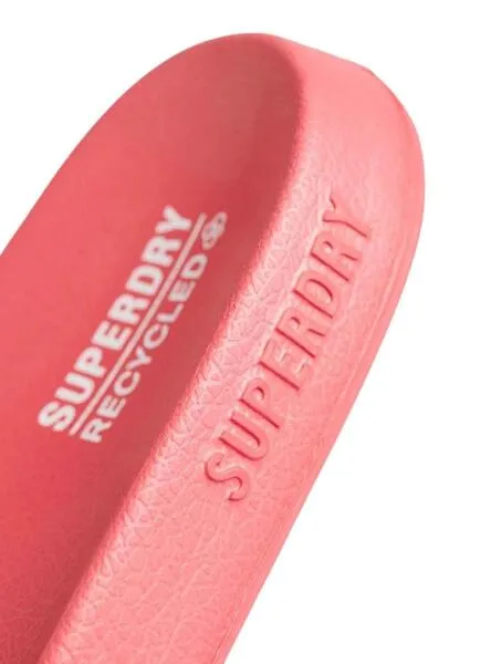 Chanclas Superdry Code Logo Rosa para Mujer