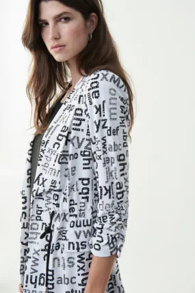 Chaqueta Lettering Dama Joseph Ribkoff 221173