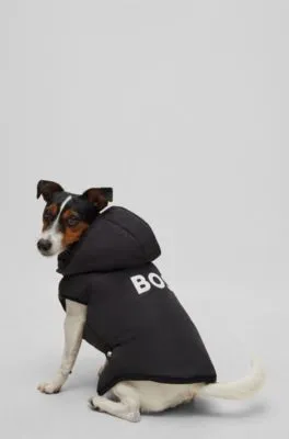 Chaqueta ligera para perros con detalle de logotipo