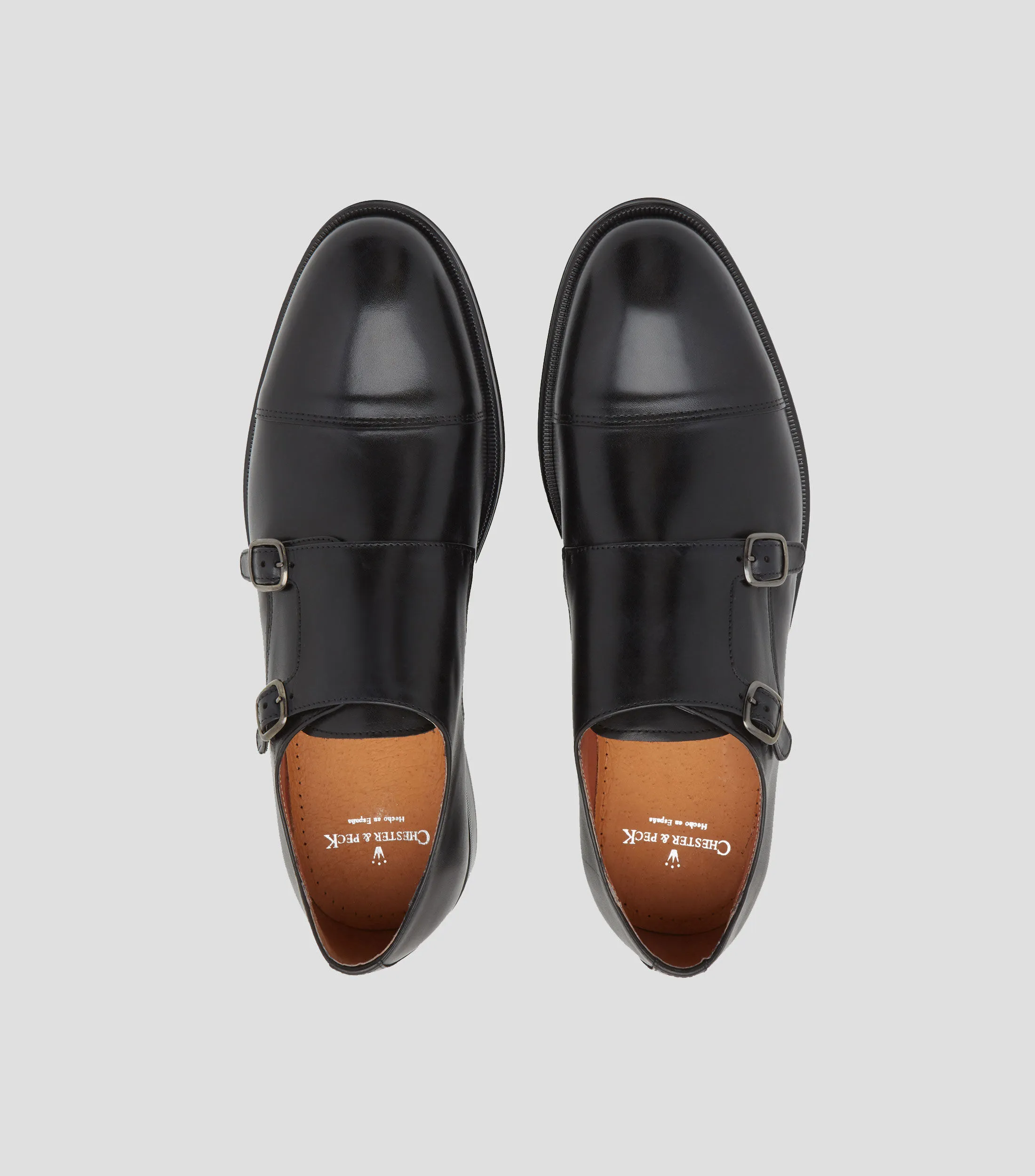 Chester & Peck Zapatos de vestir Monk en piel Hombre