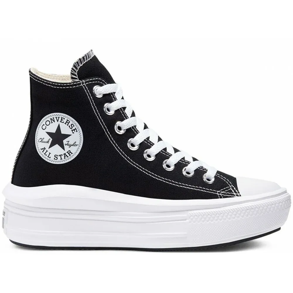 Converse Chuck Taylor All Star Move Hi Black 568497C 001