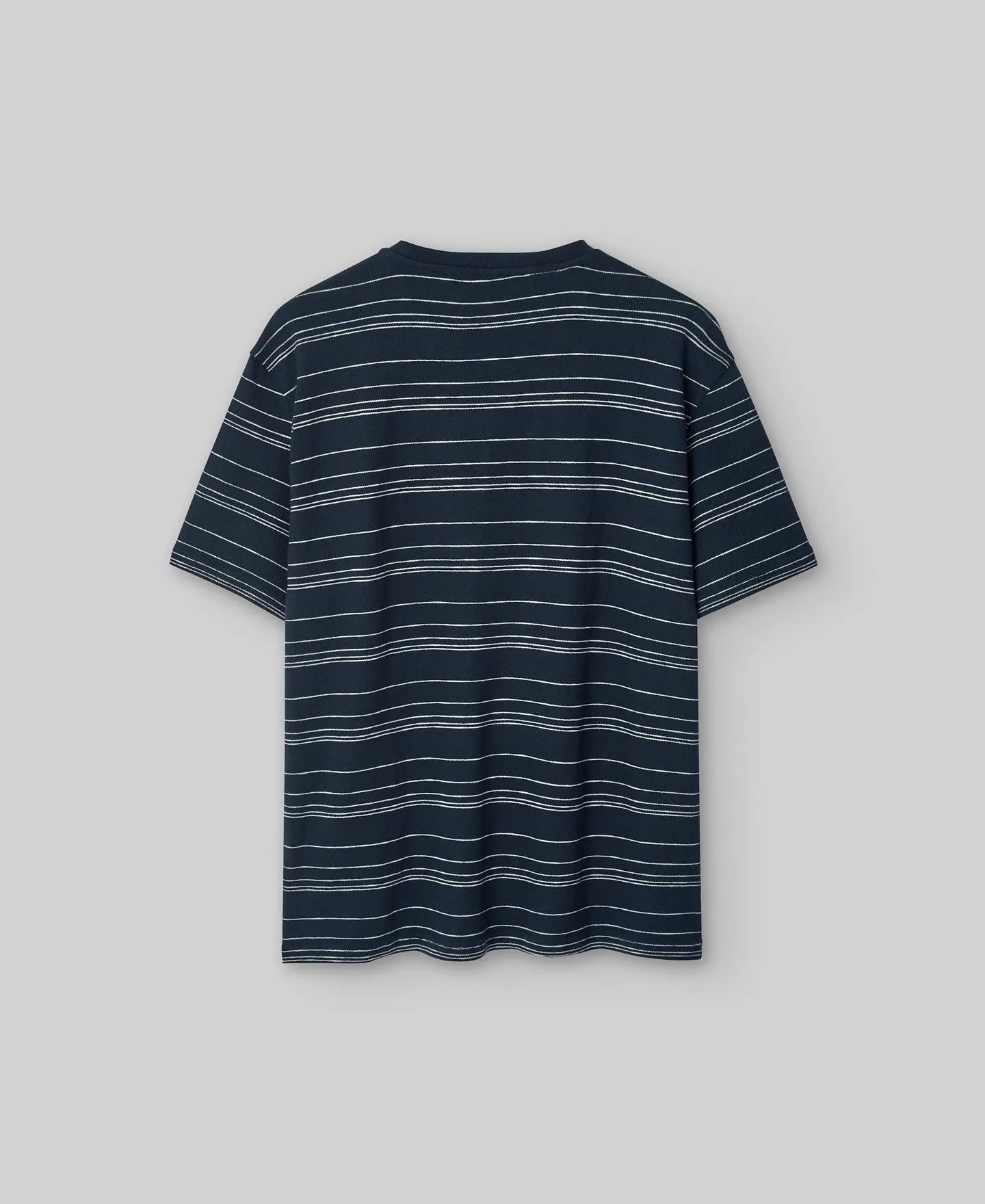 Cotton striped T-shirt man