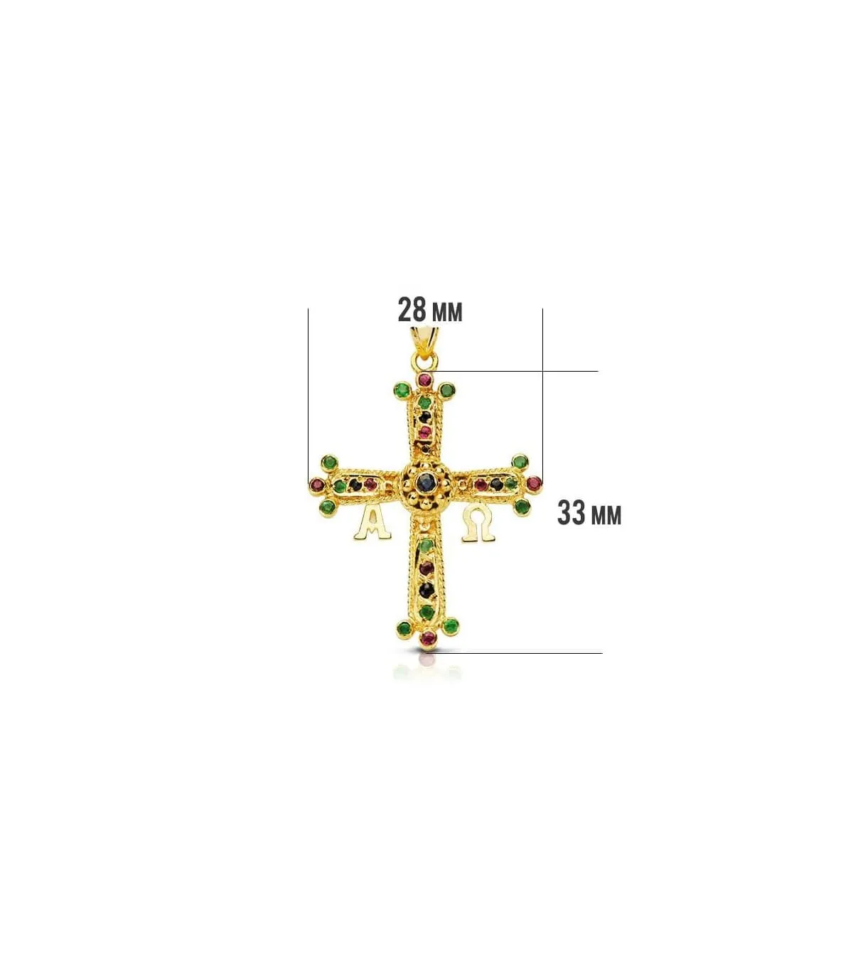 Croix Covadonga 18 Carats M