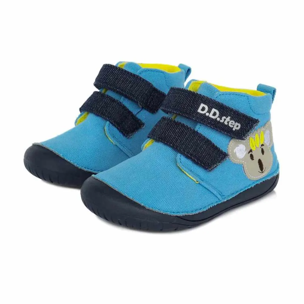 D.D.Step Botas Respetuosas Lona Koala Turquesa