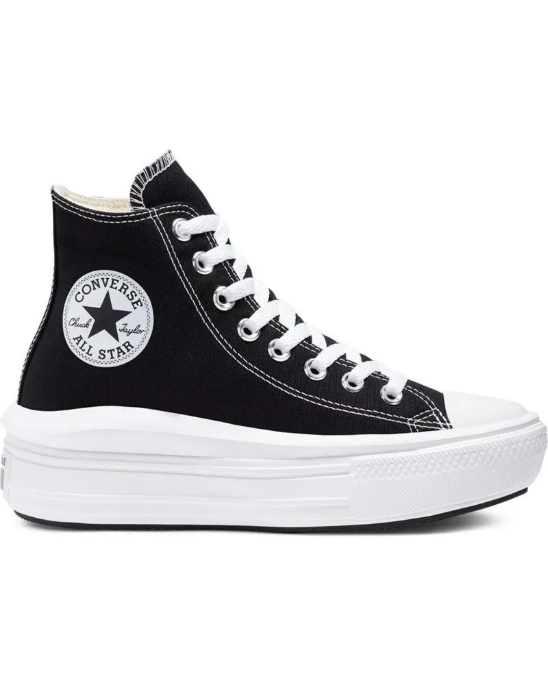 Deportivas de Mujer y Niña CONVERSE ALL STAR MOVE HIGH TOP 568497C NEGRO