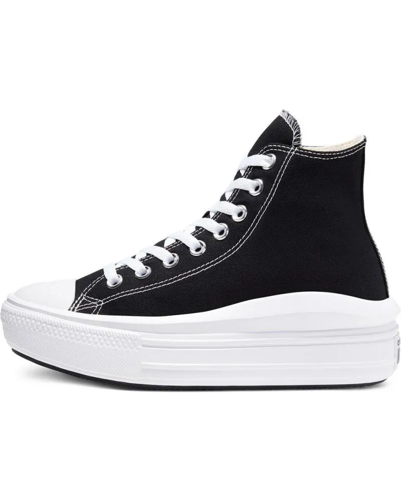 Deportivas de Mujer y Niña CONVERSE ALL STAR MOVE HIGH TOP 568497C NEGRO