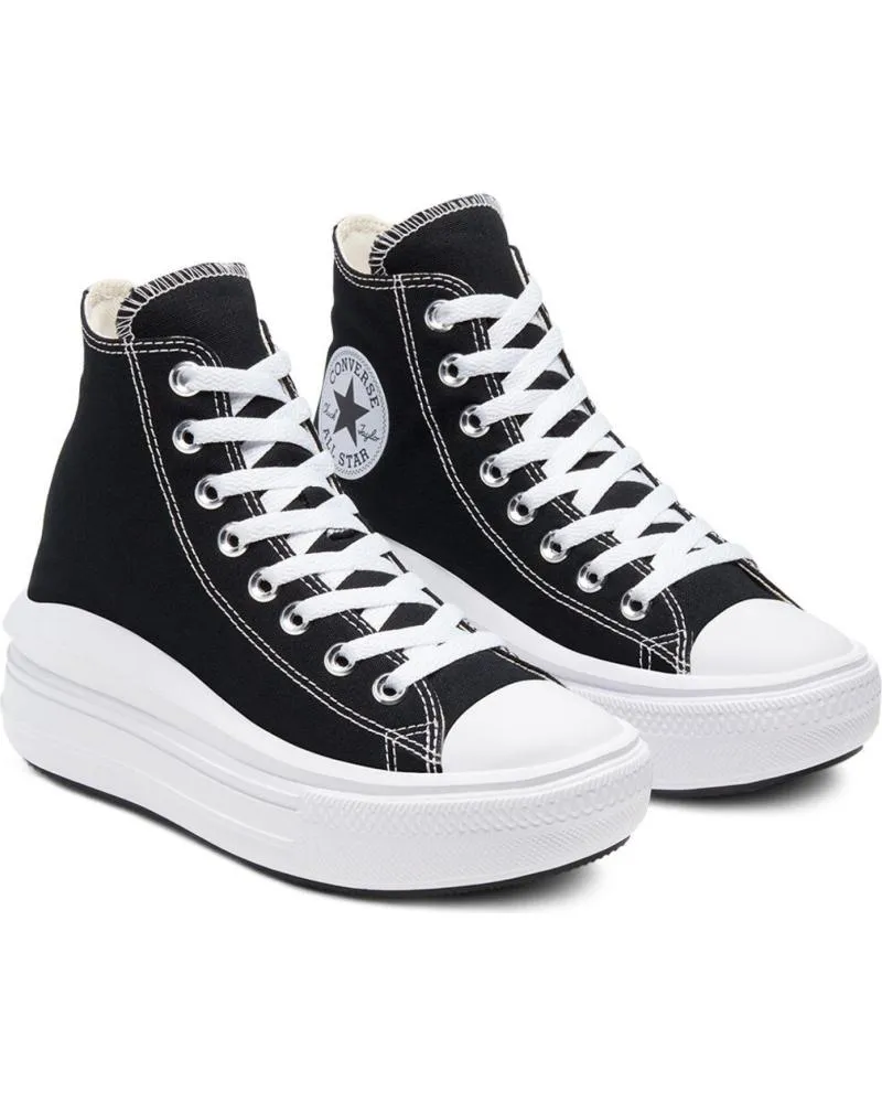 Deportivas de Mujer y Niña CONVERSE ALL STAR MOVE HIGH TOP 568497C NEGRO