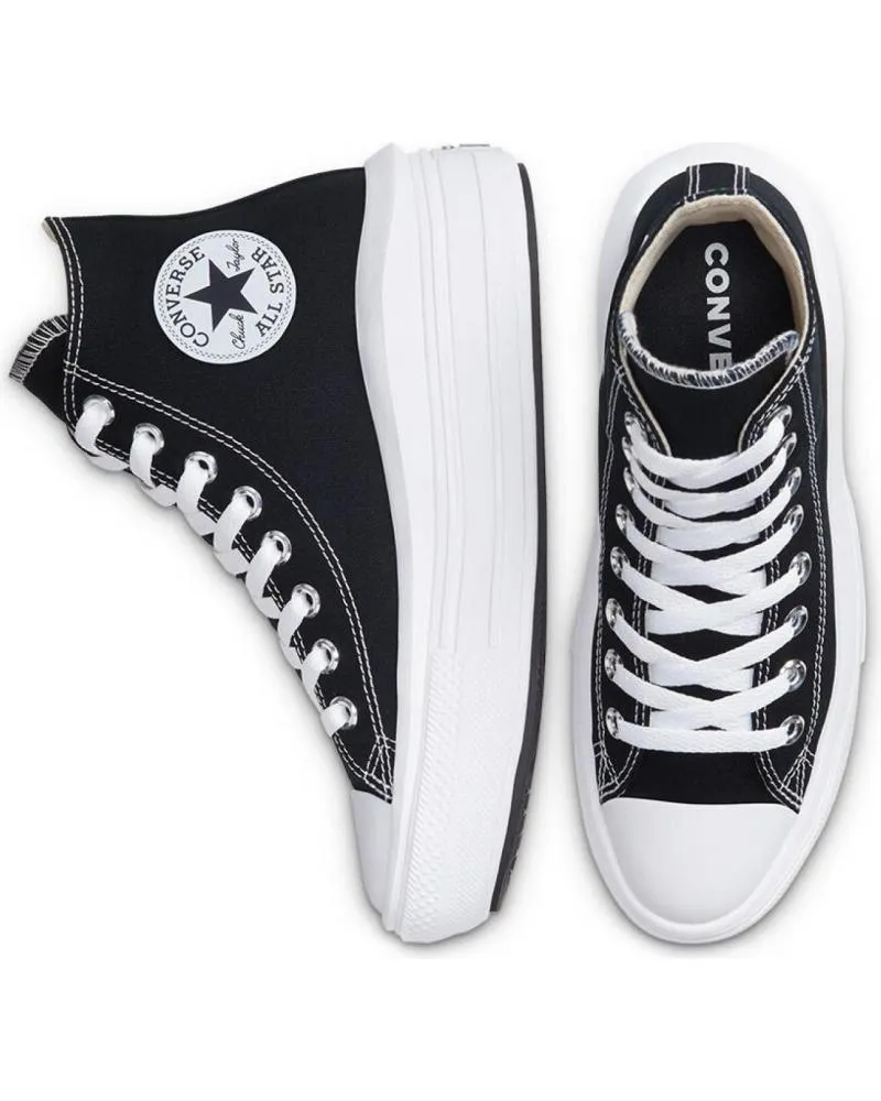 Deportivas de Mujer y Niña CONVERSE ALL STAR MOVE HIGH TOP 568497C NEGRO