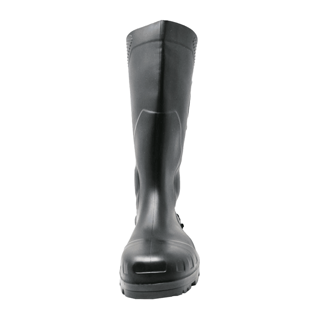 Dunlop pp-h142011-07 talla 42 par de botas de pvc anti-estaticas punta de acero negra altas