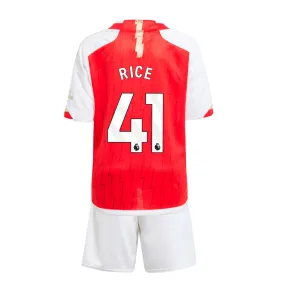 Equipación adidas Arsenal niño pequeño Rice 2023 2024