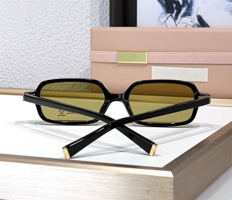 Fashion Popular Designer 11zs Gafas de sol para mujeres Vintage elegante cuadrado pequeño gafas de acetato de acetato estilo de 