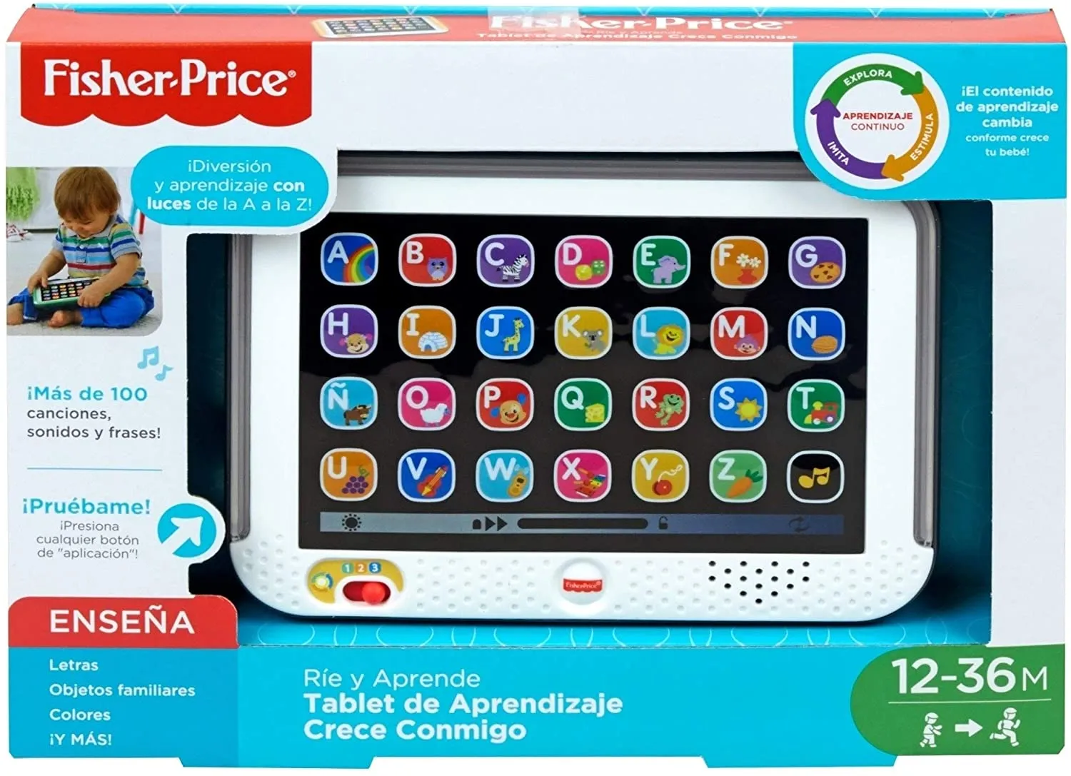 Fisher-Price - Ríe y Aprende Tablet De Aprendizaje