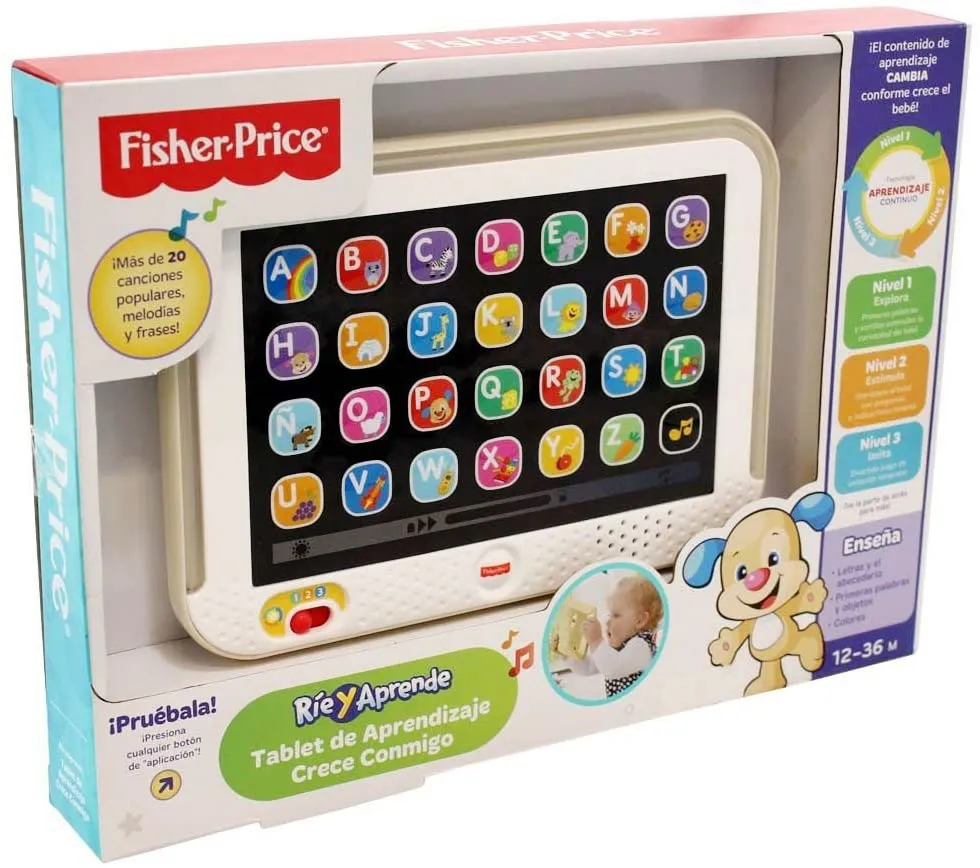 Fisher-Price - Ríe y Aprende Tablet De Aprendizaje