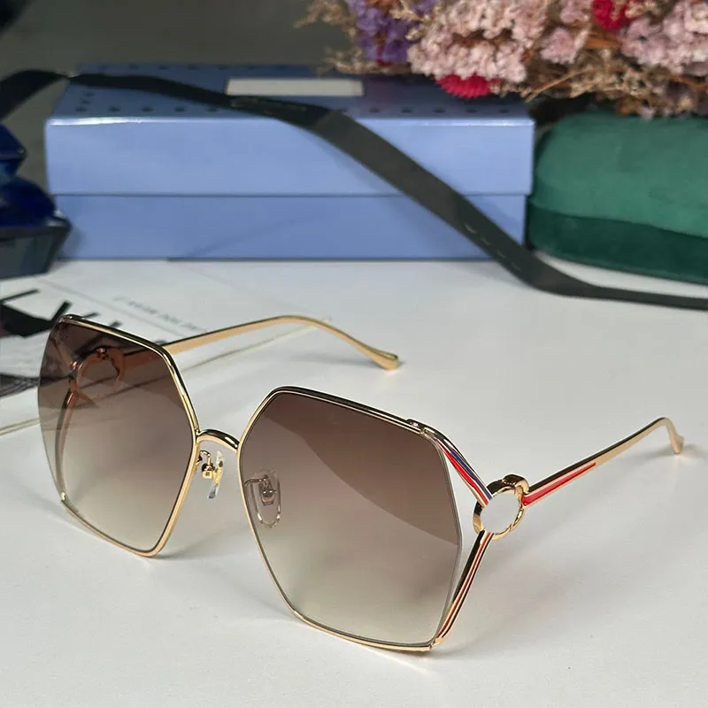 Gafas de sol cuadradas para mujer, gafas de sol de diseño, cambio clásico de color, gafas ópticas transparentes, caja de encuade