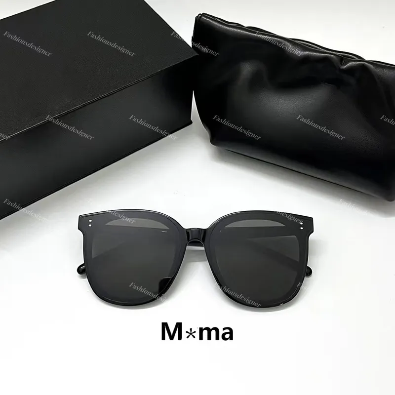 Gafas de sol de diseñador para hombres Gafas de sol de lujo Gafas GM Montura pequeña Marca Gentle Man Gafas de sol retro clásica