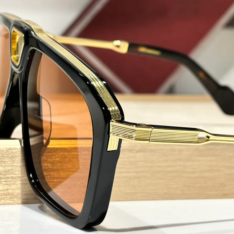 Gafas de sol de moda de Savoy para hombres Rectángulo de verano Súper diseñador Estilo de la calle elegante ACETATO ACETATO ACET