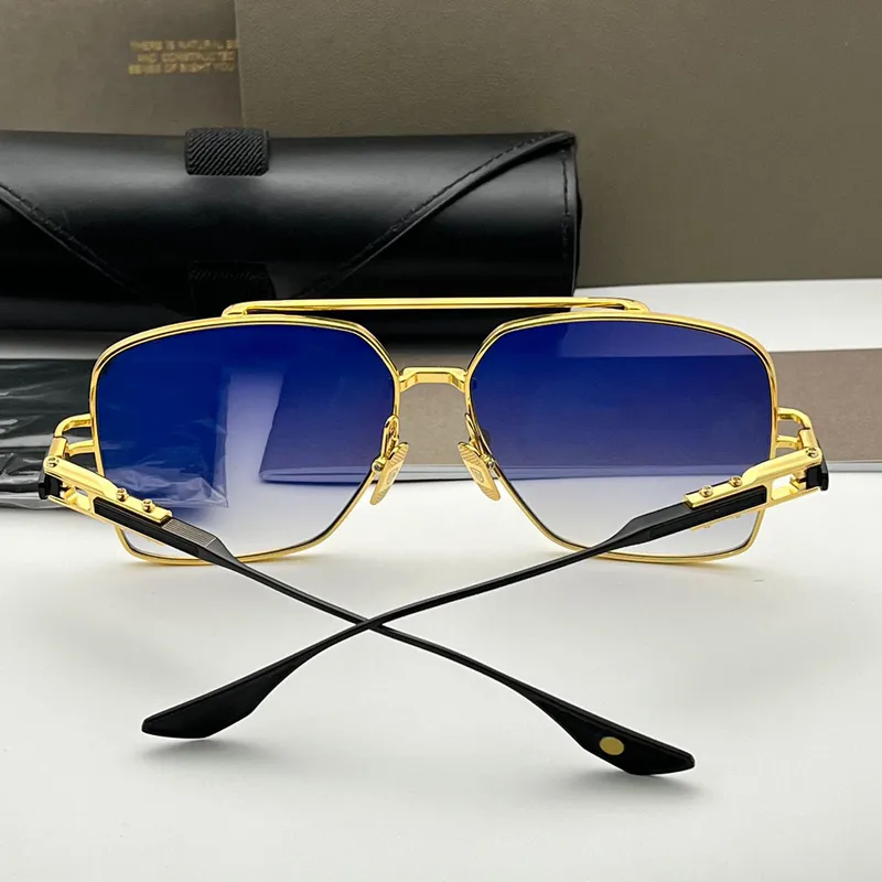 Gafas de sol para hombres Mujeres Diseñadores de gafas retro DTS 159 GRAND-EMPERK Estilo Anti-Ultravioleta Marco completo Caja a