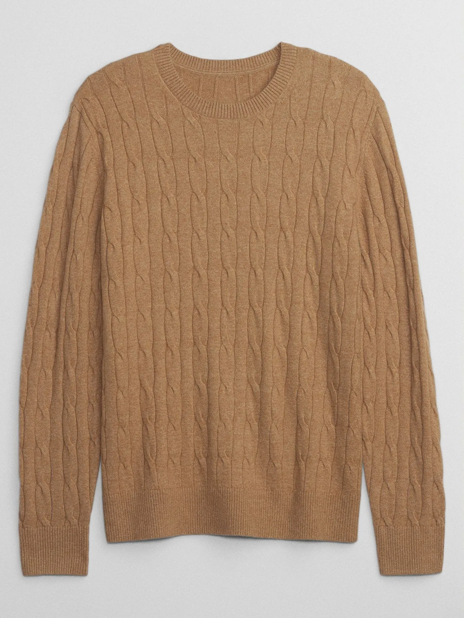 GAP Chaleco GAP Tejido De Punto Cashsoft Hombre Camel