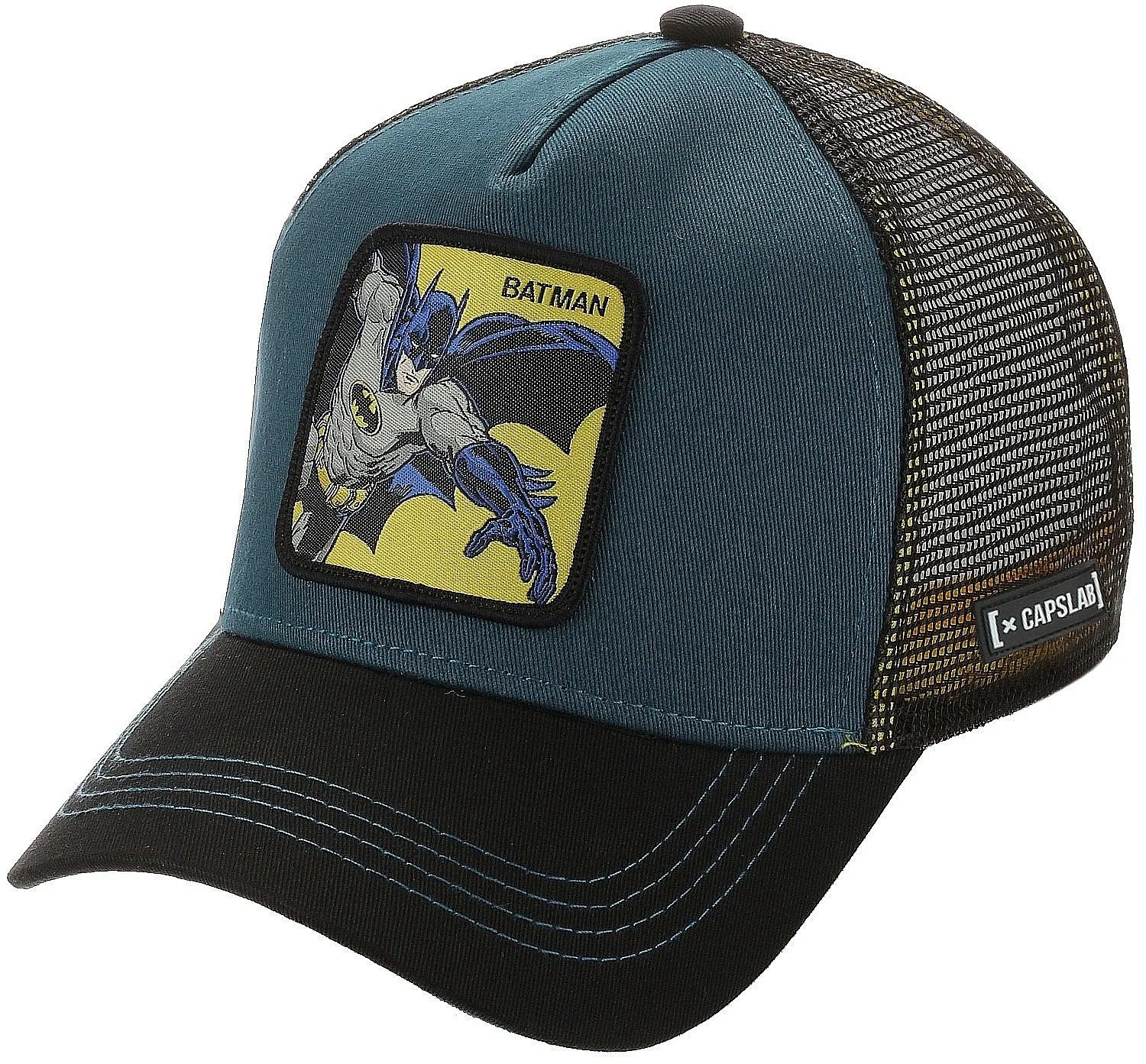 gorra con visera Capslab DC Comics Trucker - Batman/Petrol - men´s