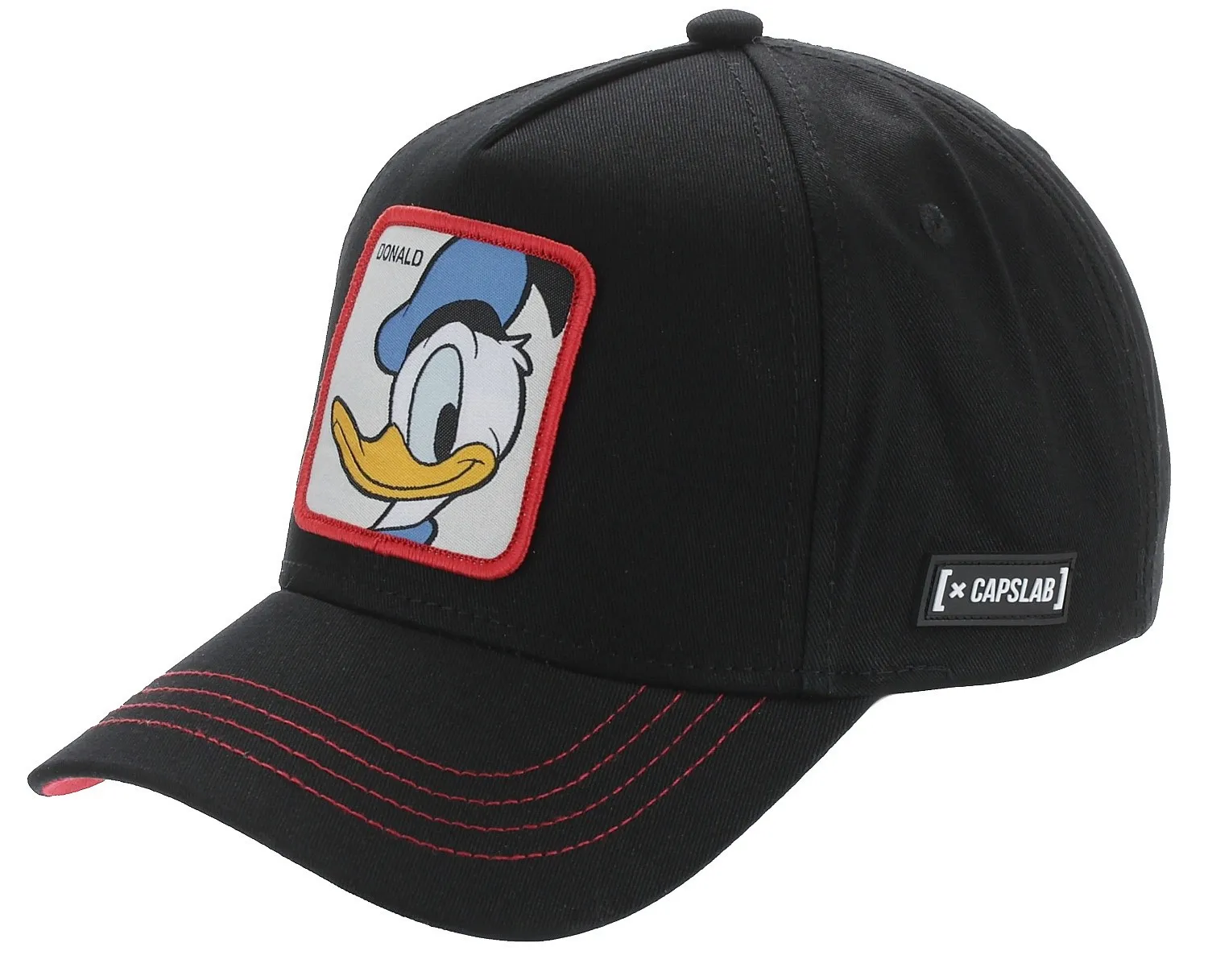 gorra con visera Capslab Disney Snapback - Donald/Black - men´s