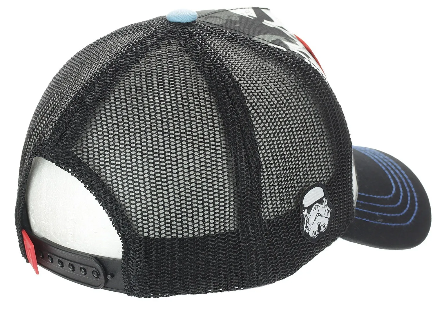 gorra con visera Capslab Star Wars Trucker - Stormtrooper/Trooper/Black/White - men´s