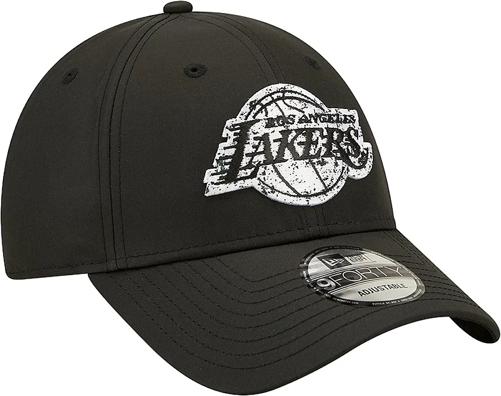 gorra con visera New Era 9FO Black White NBA Los Angeles Lakers - Black - men´s