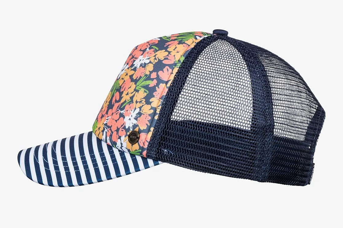 gorra con visera Roxy Beautiful Morning Trucker - BSP7/Mood Indigo Ditsy Love - women´s