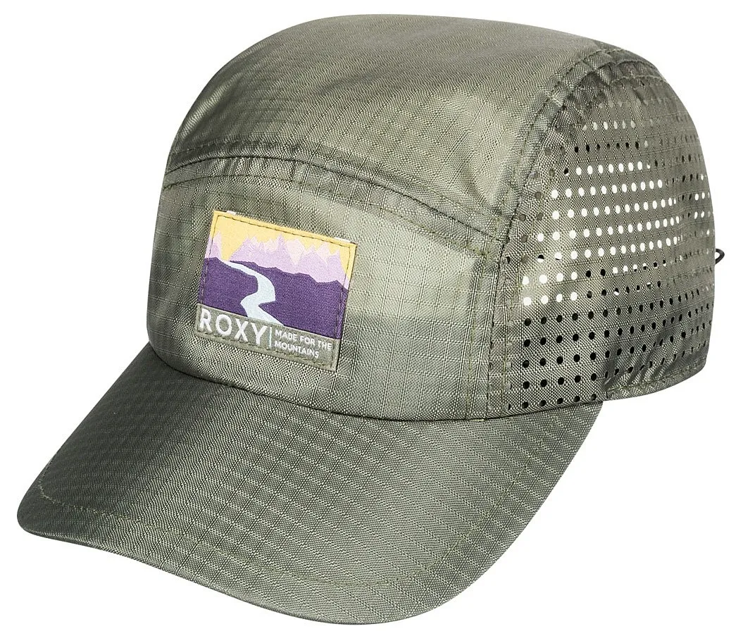 gorra con visera Roxy Delirious Paradise - TPC0/Deep Lichen Green - women´s