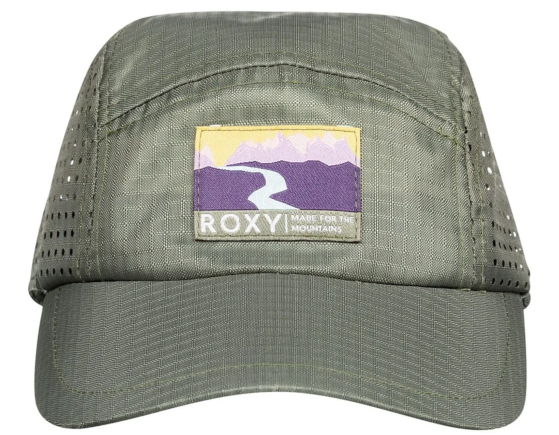 gorra con visera Roxy Delirious Paradise - TPC0/Deep Lichen Green - women´s