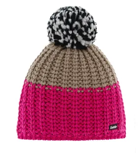 gorra Eisbär Refocus Pompon MÜ - 442/Pitti Pink/Beigemele