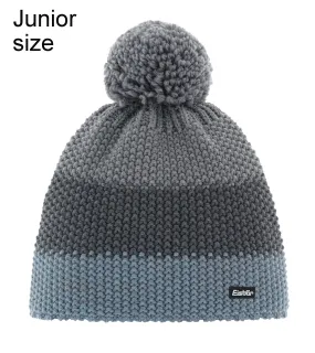 gorra Eisbär Star Pompon MÜ - 234/Steel Bluemeliert/Anthrazit/Graumeliert - unisex junior