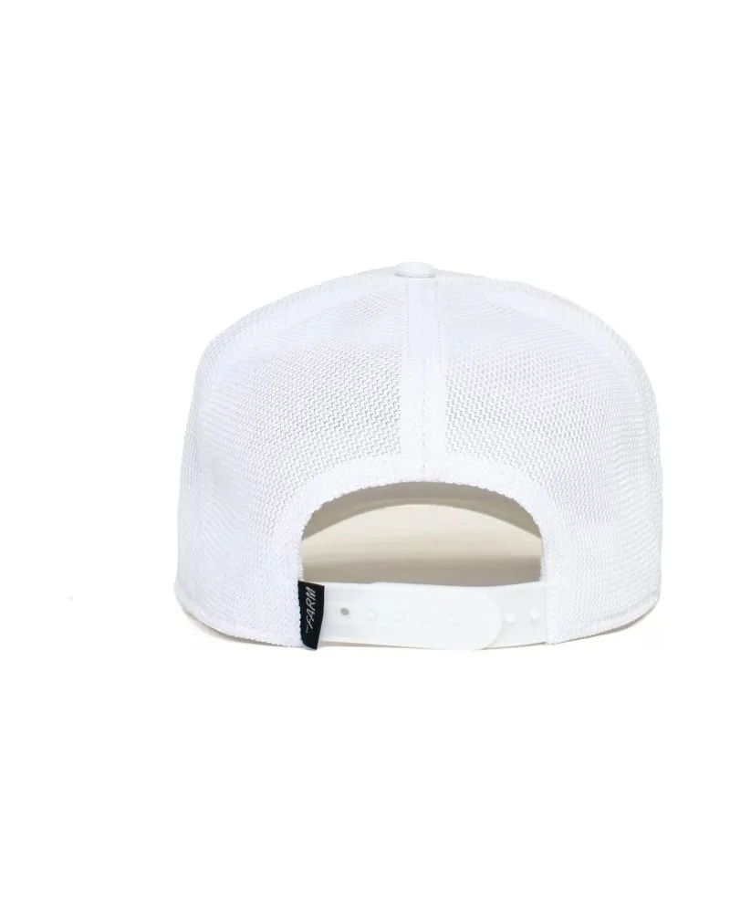 Gorra goorin bros blanca oveja platinum sheep trucker cap