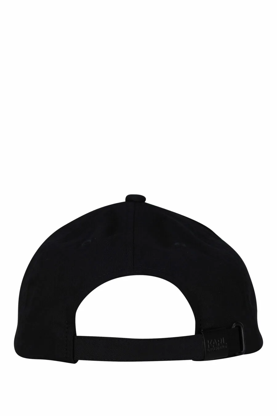 Gorra negra con logo 