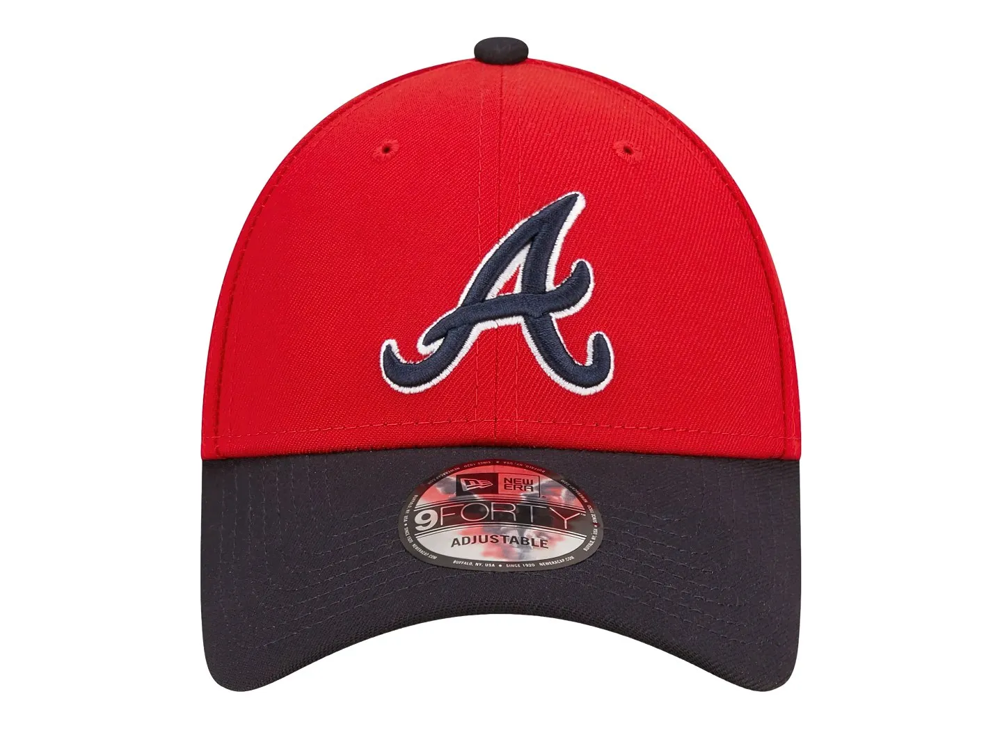 Gorra New Era Atlanta Braves Rojo