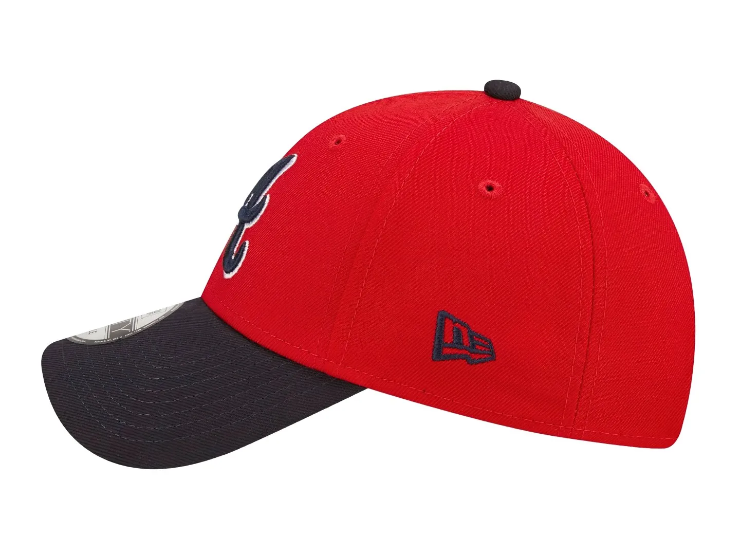 Gorra New Era Atlanta Braves Rojo