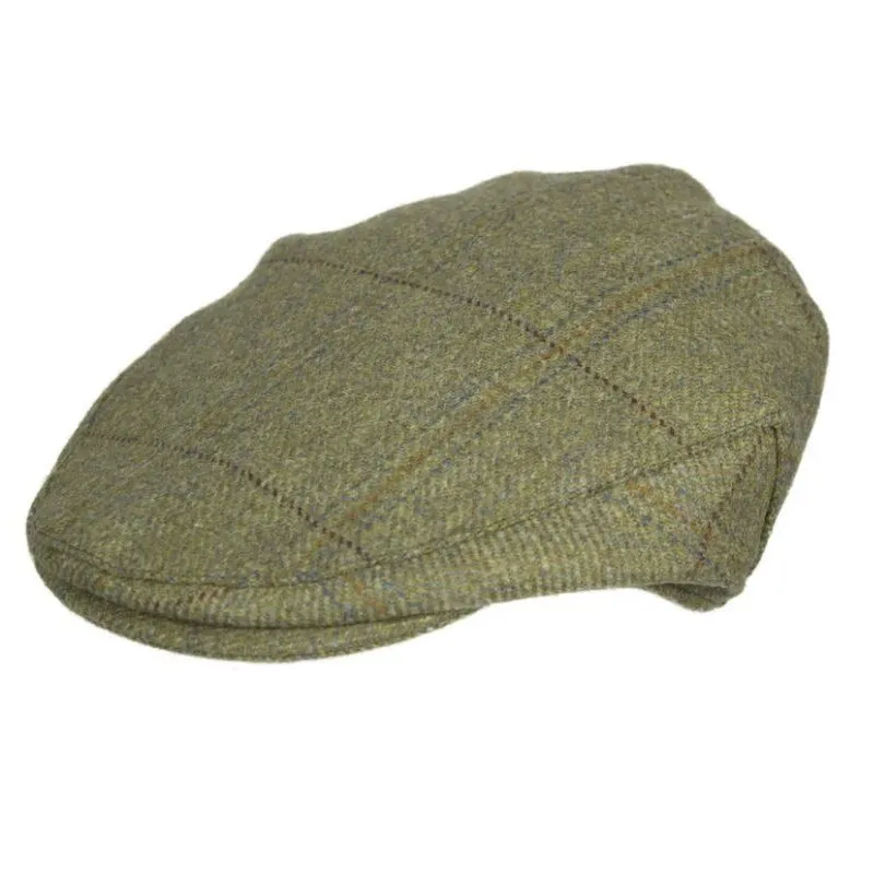 Gorra Oxford Blue Hunter Tweed Wheat