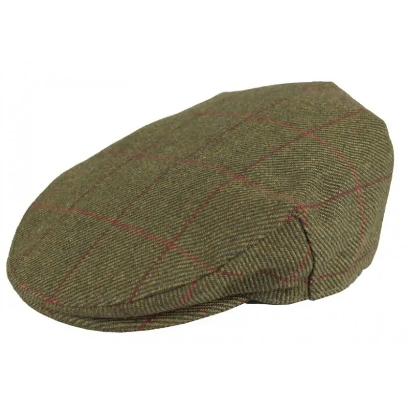 Gorra Oxford Blue Tweed Dark Green