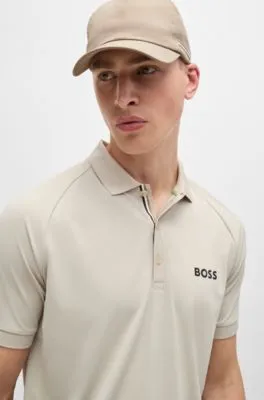 Gorra repelente al agua BOSS x Matteo Berrettini con detalles de la marca