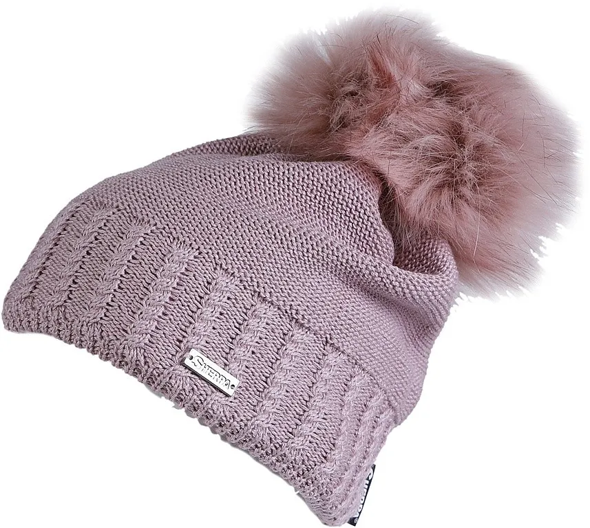 gorra Sherpa Gaia Merino - Rose - women´s