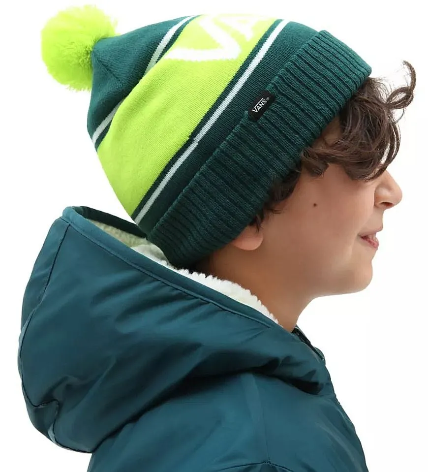 gorra Vans Drop V Pom - Lime Punch - boy´s