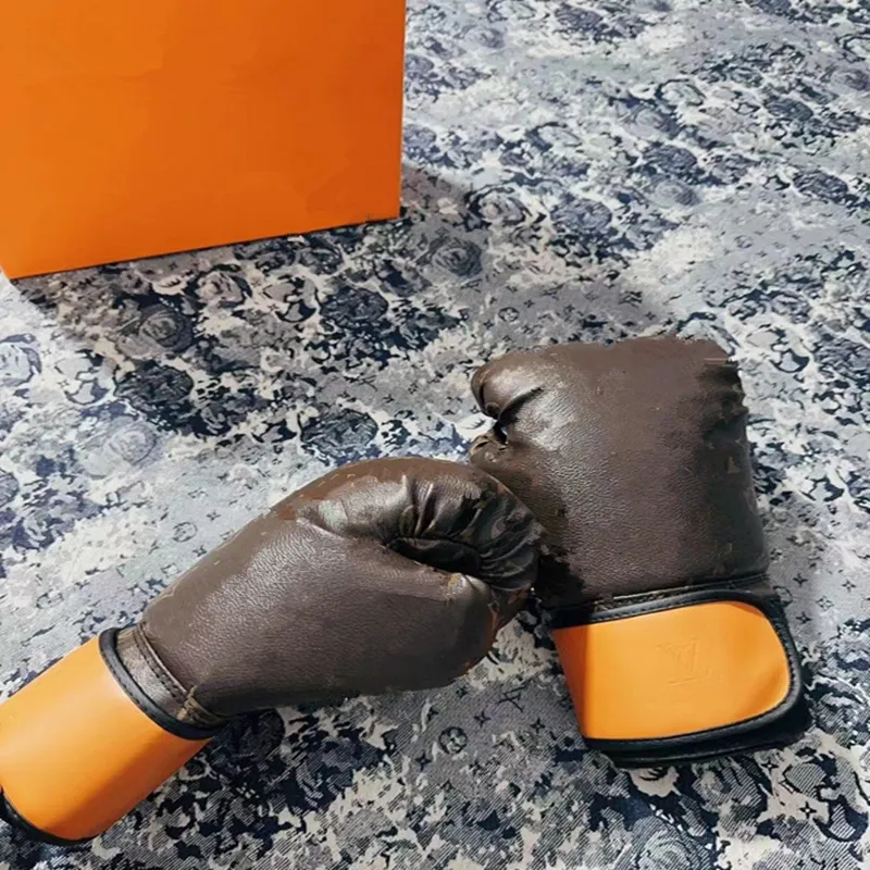 Guantes de cuero conmemorativos del 160 aniversario para el calor al aire libre y guantes de competición de boxeo como regalos c