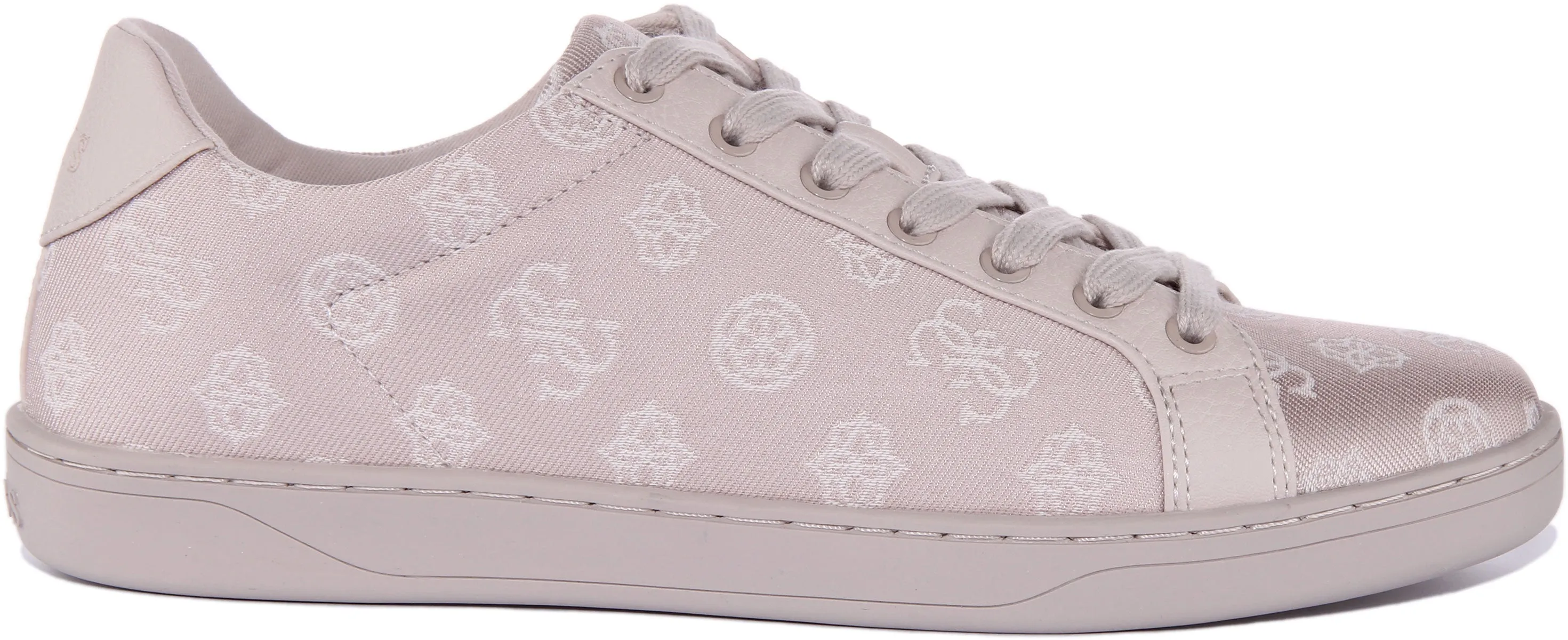 Guess Jesshe4 Zapatillas sintéticas con cordones para mujer en arena