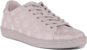 Guess Jesshe4 Zapatillas sintéticas con cordones para mujer en arena