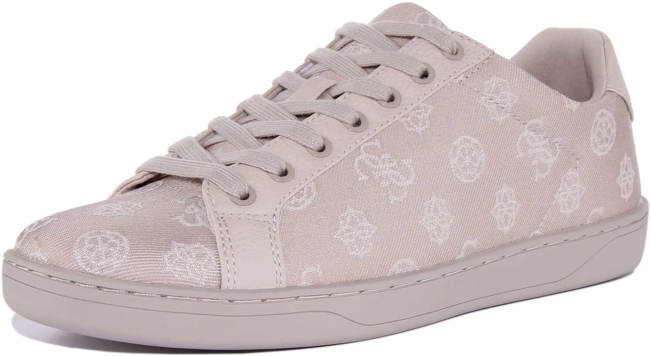 Guess Jesshe4 Zapatillas sintéticas con cordones para mujer en arena