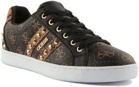 Guess Rassta Zapatillas de deporte con tachuelas 4G para mujer en marrón